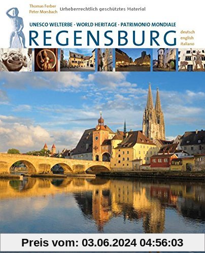 Regensburg: 3-sprachige Ausgabe in Deutsch, Englisch, Italienisch